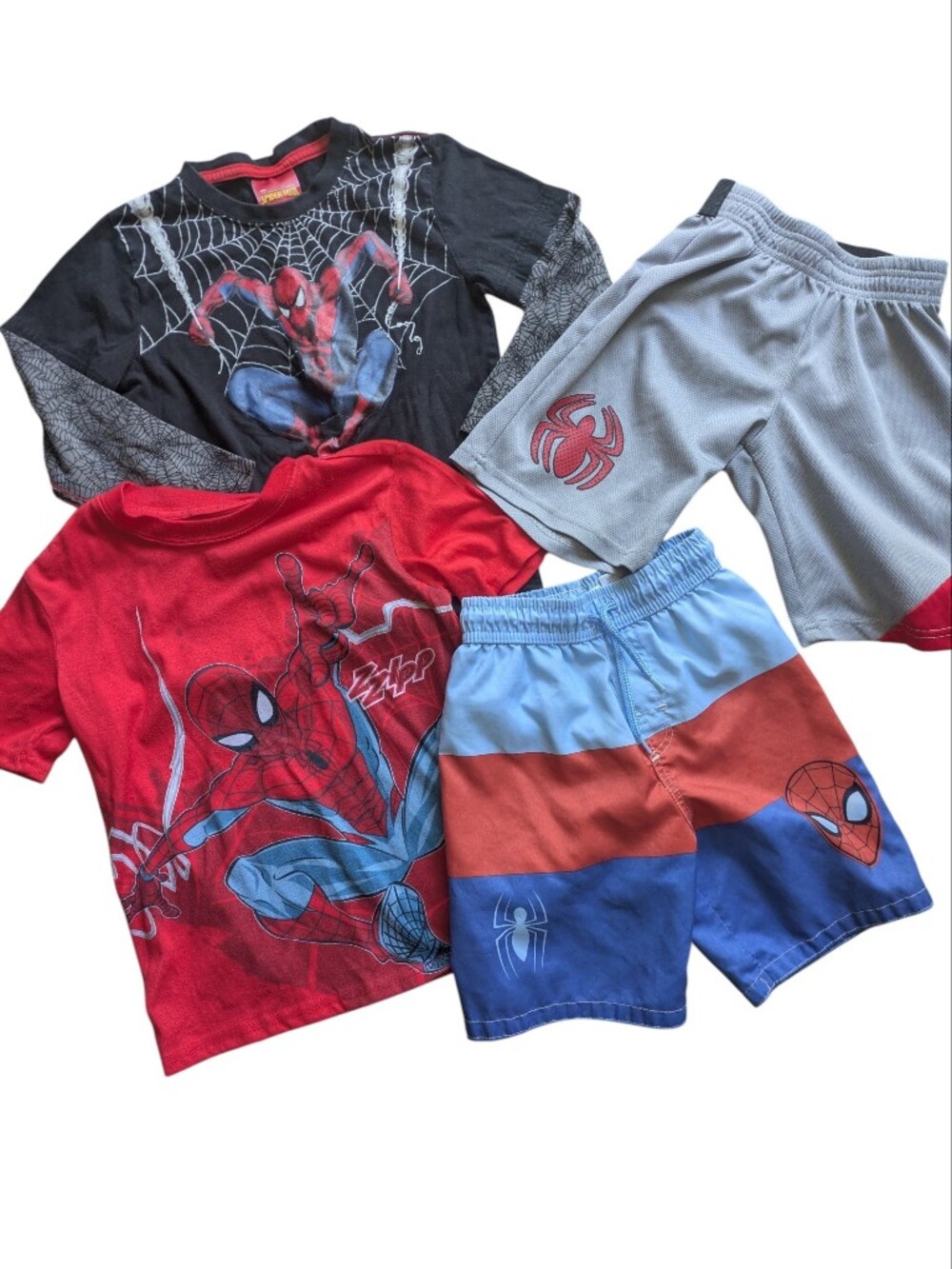 Marvel Kids Matching Set Red Black Blue Gray